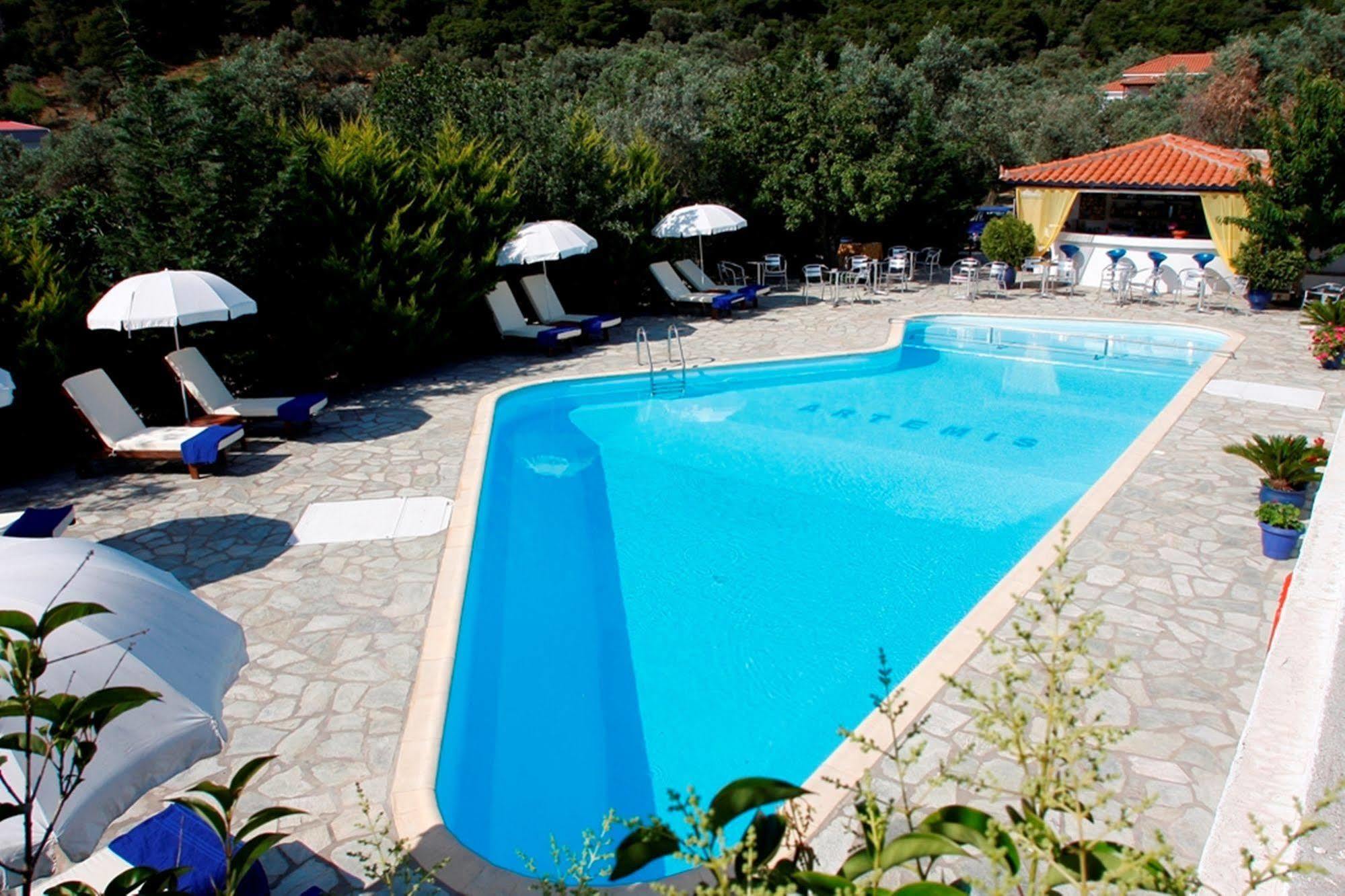 Artemis Bungalows Stafylos Esterno foto